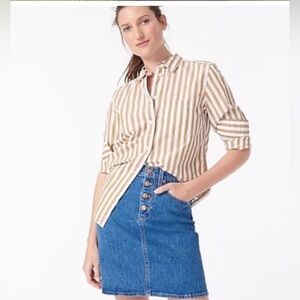 J. Crew Denim Skirt